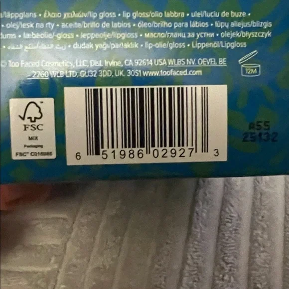 Too Faced Kissing Jelly Lip Oil Set - Pink and Blue - Picture 5 of 5